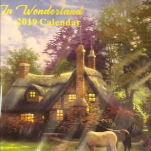 2019 In Wonderland Calendar, Collectable